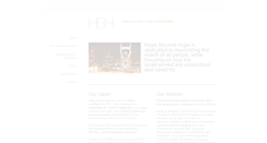 Desktop Screenshot of hopebeyondhope.org